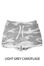 Load image into Gallery viewer, Camo Terry Shorts