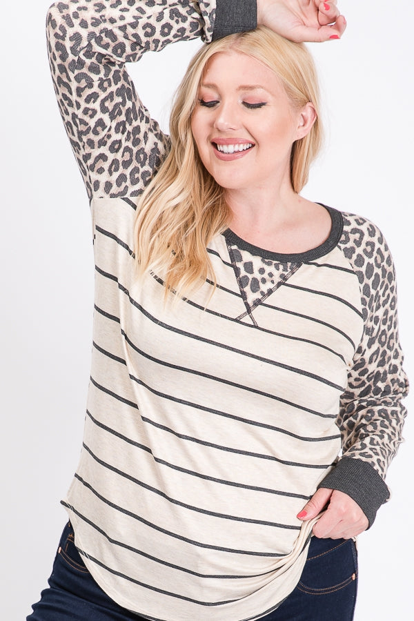 Leopard Long Sleeve Top